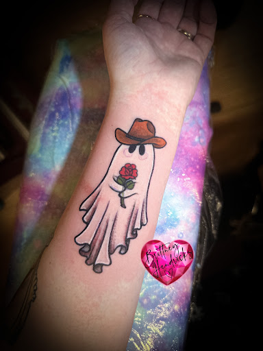Explore mother son tattoos ideas, creative tattoo ideas in Sevierville, available at Jaded Art Collective