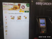 Menu du McDonald's à Como