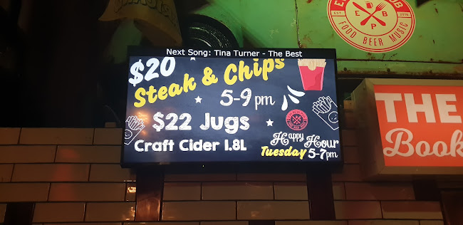 Eva Pub - Wellington Open Times