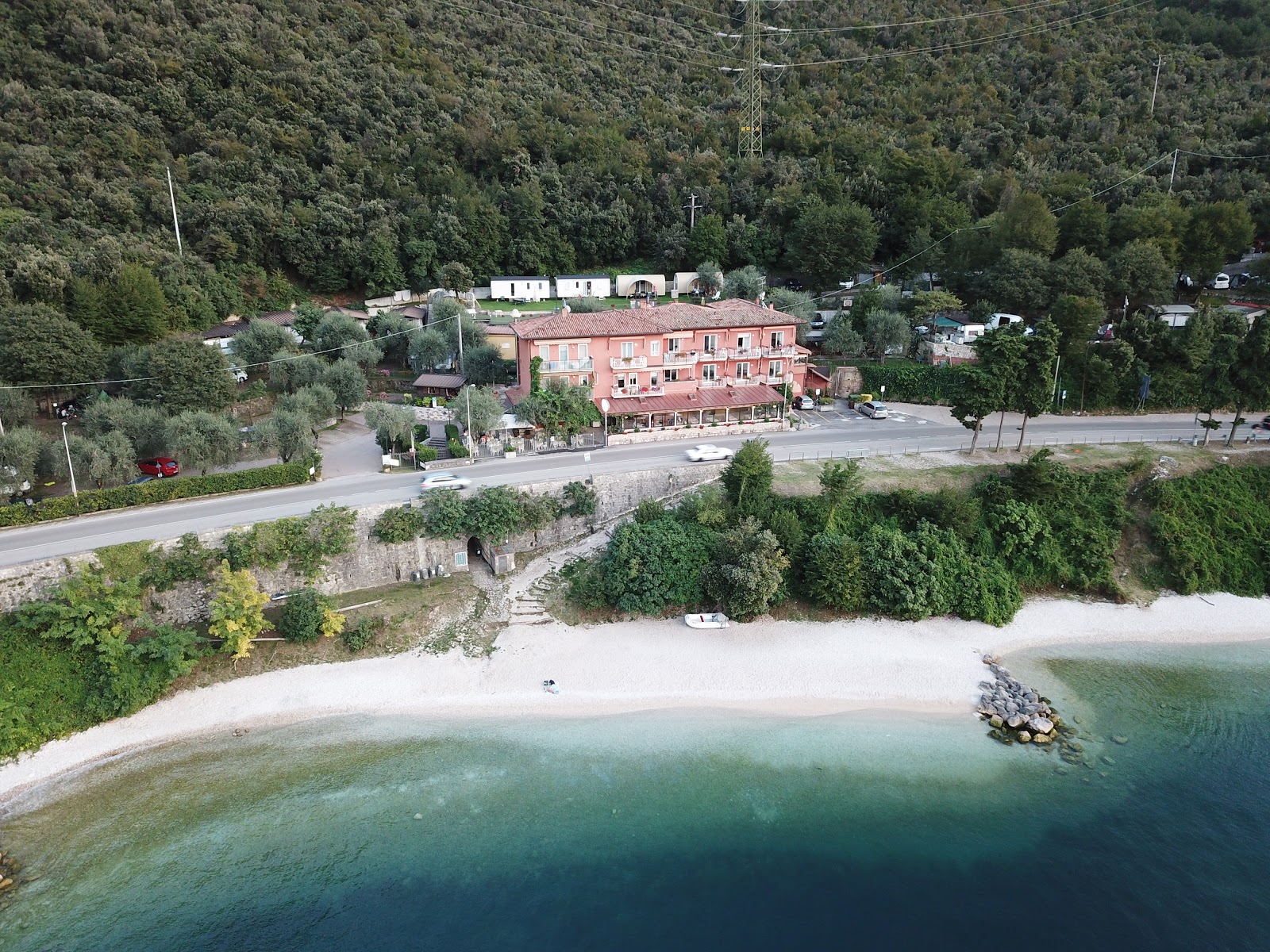 Zdjęcie Spiaggia Baitone z poziomem czystości wysoki