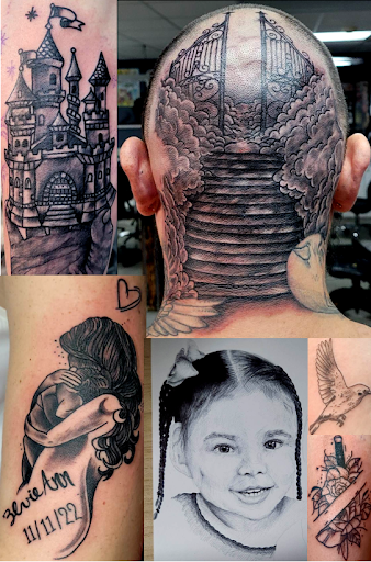 Explore hei hei tattoo ideas, creative tattoo ideas in London, available at Distinction Tattoo Studio