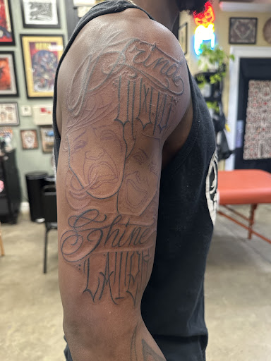 Explore boston terrier tattoo ideas, creative tattoo ideas in Senoia, available at Cornerstone Tattoo Gallery