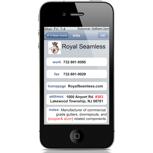 Royal Seamless Corporation LLC in Lakewood Township, New Jersey