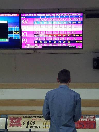 Bowling Alley «Wengers Bowling Center», reviews and photos, 629 Leonard St NW, Grand Rapids, MI 49504, USA