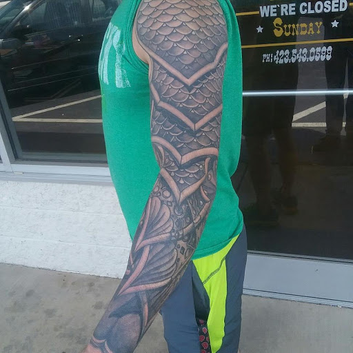 Tattoo Shop «Pioneer Tattoo Company», reviews and photos, 426 Railroad St W, Elizabethton, TN 37643, USA