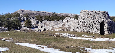 Plateau de caussols à Caussols