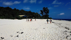 Cousine Island Beach'in fotoğrafı uçurumlarla desteklenmiş