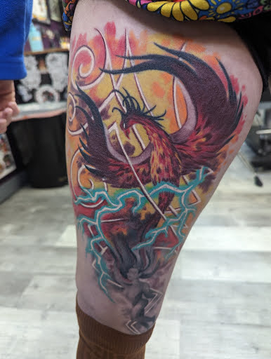 Explore arm flower tattoo ideas, creative tattoo ideas in Raleigh, available at Inkability Tattoo