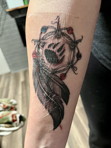 Explore scroll tattoo ideas, creative tattoo ideas in Pocatello, available at Tys Tattoos