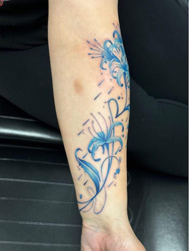 Find tattoo ideas armbands for your next unique tattoo in Norman at Out of line tattoo