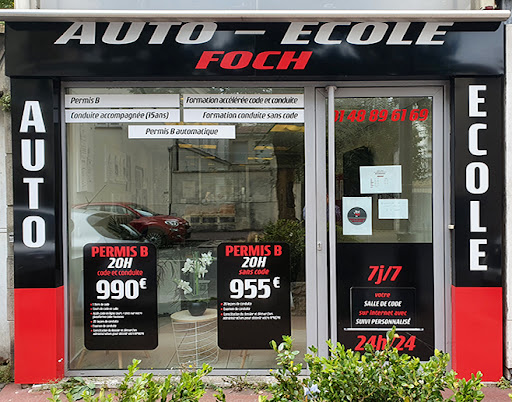 Auto-École Foch à Saint-Maur-des-Fossés, Val-de-Marne