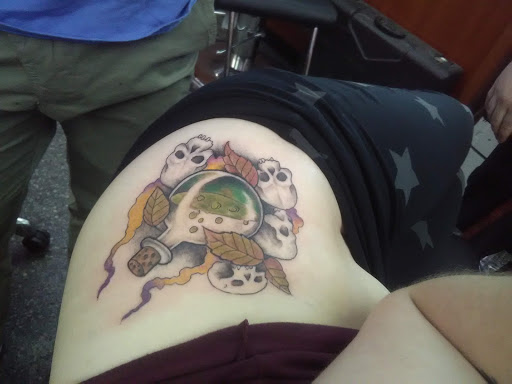 Explore white tattoo ideas, creative tattoo ideas in Chicago, available at Tattoo Factory