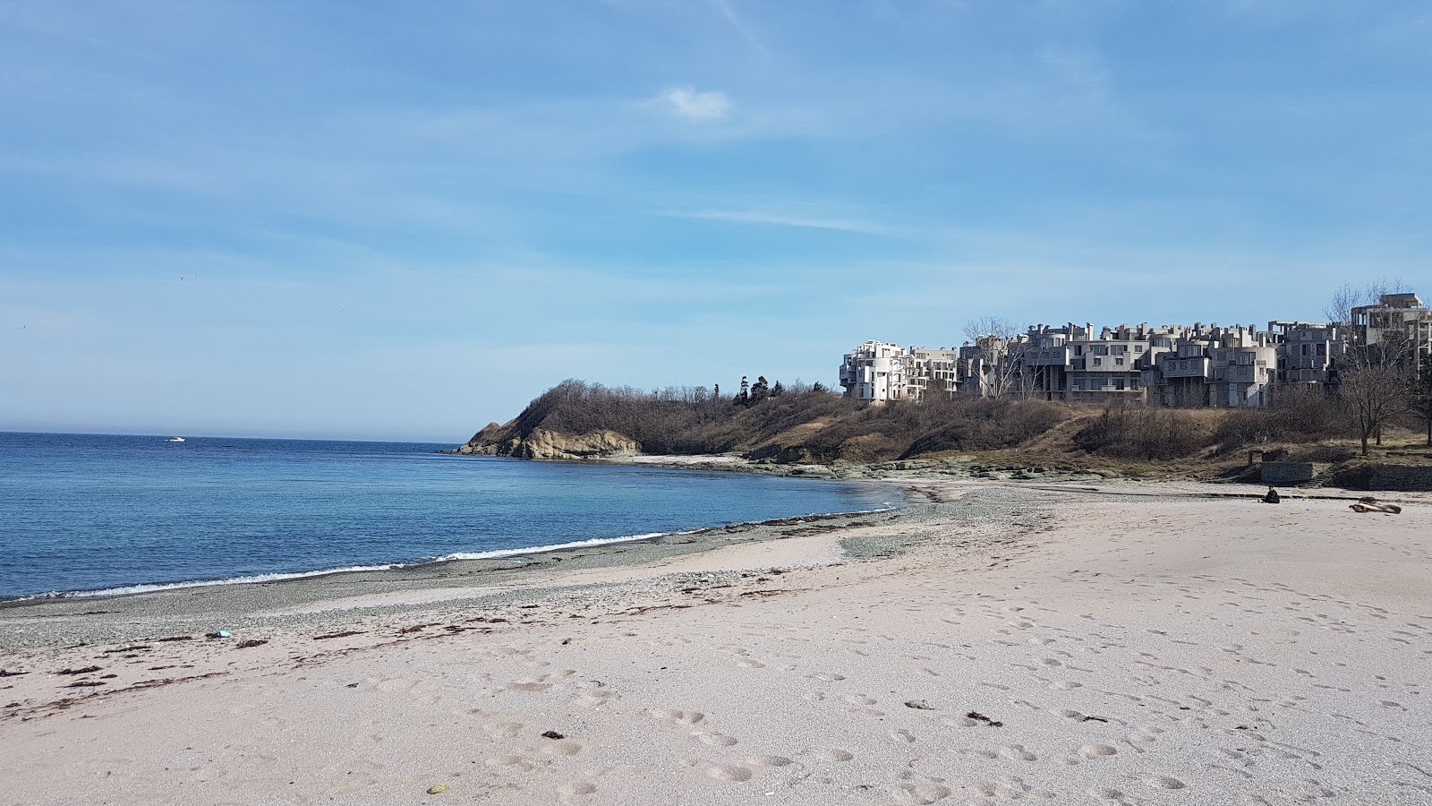 Foto van Tsarevo beach North met ruime baai