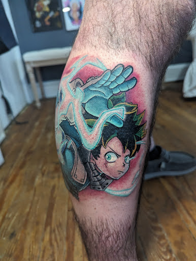 Explore tattoo sleeve filler ideas for men, creative tattoo ideas in Leesburg, available at 1757 Ink