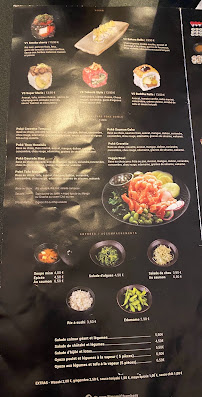 UMAMI Restaurant - Sushi Fusion à Chambery à Chambéry carte