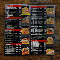 Menu du MC Döner à Leipzig