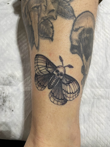 Explore skull tattoo cover up ideas, creative tattoo ideas in Sacramento, available at 13 MAG TATTOO