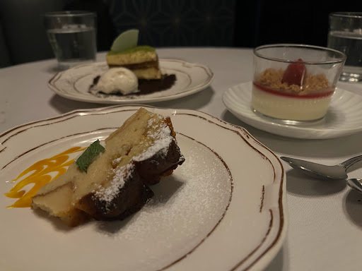 Mango bread pidding