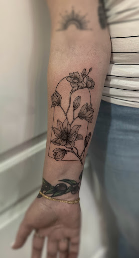 Explore arm piece tattoo ideas, creative tattoo ideas in Middleton, available at Pretty in Ink