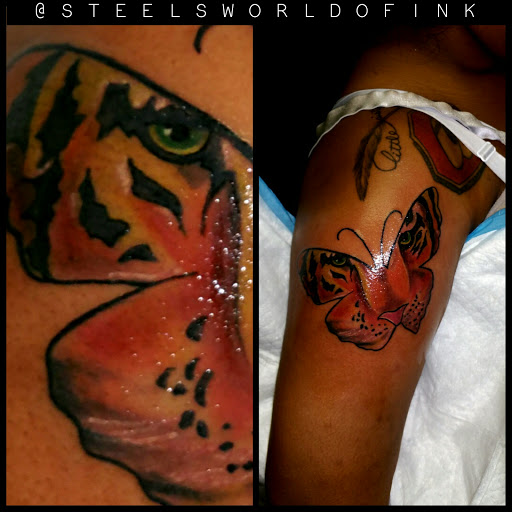 Tattoo Shop «Steels World Of Ink Tattoo Studio», reviews and photos, 3023 Nolensville Pike, Nashville, TN 37211, USA