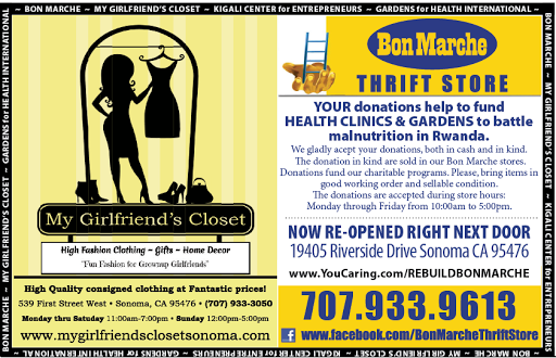 Thrift Store «Bon Marche Thrift Store», reviews and photos, 19405 Riverside Dr, Sonoma, CA 95476, USA