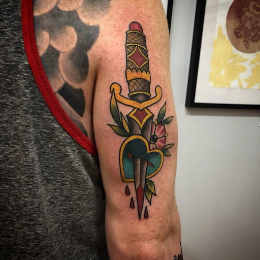Explore scooby doo tattoo ideas, creative tattoo ideas in Kansas City, available at Golden Stag Tattoo and Gallery