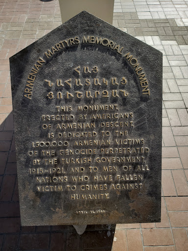 Monument «Armenian Genocide Martyrs Memorial Monument», reviews and photos, 901 Via San Clemente, Montebello, CA 90640, USA