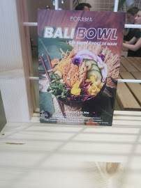 Restaurant hawaïen POKAWA Poké bowls à Annemasse (la carte)