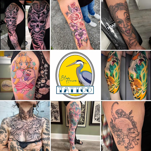 Explore tomahawk tattoo ideas, creative tattoo ideas in Charles Town, available at Blue Heron Tattoo