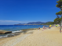 Foto av Plage de Gigaro med hög nivå av renlighet