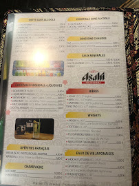 Sushi Boat à Montpellier menu