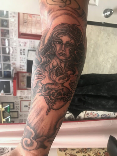 Explore aquarius tattoo ideas female, creative tattoo ideas in Glen Allen, available at Unstoppable Force Tattoo