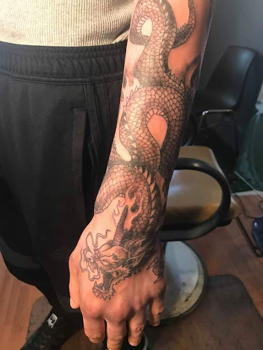 Explore mcr tattoo ideas, creative tattoo ideas in Springdale, available at mainframe Tattoo