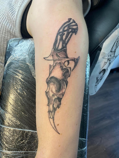 Explore forearm half sleeve tattoo ideas for men, creative tattoo ideas in Sedalia, available at NS Custom Ink