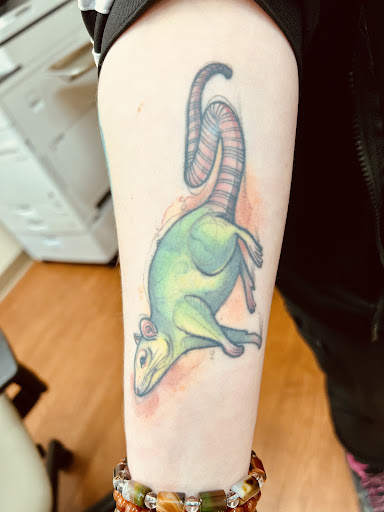 Explore tattoo ideas for men wolf, creative tattoo ideas in Fort Wayne, available at Studio 13 Tattoo