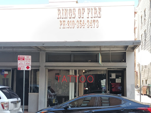 Explore leg tattoo men ideas, creative tattoo ideas in San Antonio, available at Rings of Fire Tattoos and Body Piercings