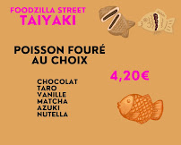 Foodzilla Street à Serris menu