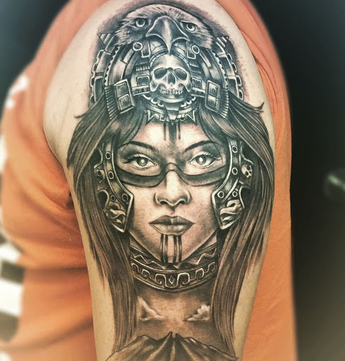 Explore forearm tattoo ideas for guys, creative tattoo ideas in San Antonio, available at Platinum Tattoos & Piercings