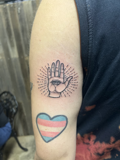 Explore amore tattoo ideas, creative tattoo ideas in Tucson, available at Gods Country Tattoo Saloon