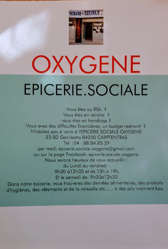 Épicerie Épicerie Sociale Oxygène Carpentras