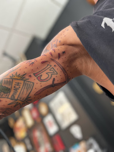 Explore horror movie tattoo ideas, creative tattoo ideas in Leola, available at Sweet Omens