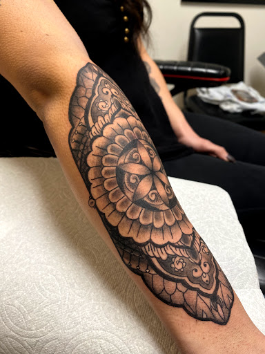 Explore arabic tattoo ideas, creative tattoo ideas in Tacoma, available at Tsunami Tattoo