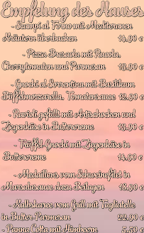 Ristorante Firenze à Berlin menu