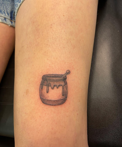 Explore sleep token tattoo ideas, creative tattoo ideas in Belgrade, available at The Loyal Sparrow Tattoo and Piercing