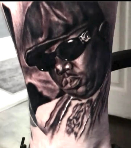 Explore thigh hip tattoo ideas, creative tattoo ideas in Concord, available at Ethereal Tattoo LLC