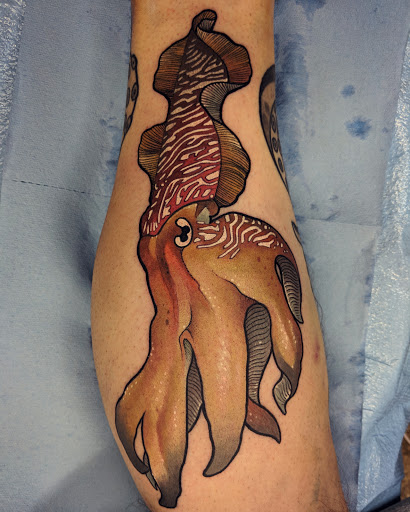 Explore snake tattoo idea, creative tattoo ideas in Green Bay, available at Endless Expansion Custom Tattoo LLC & Alyssa Marie Paramedical & Areola Tattoos