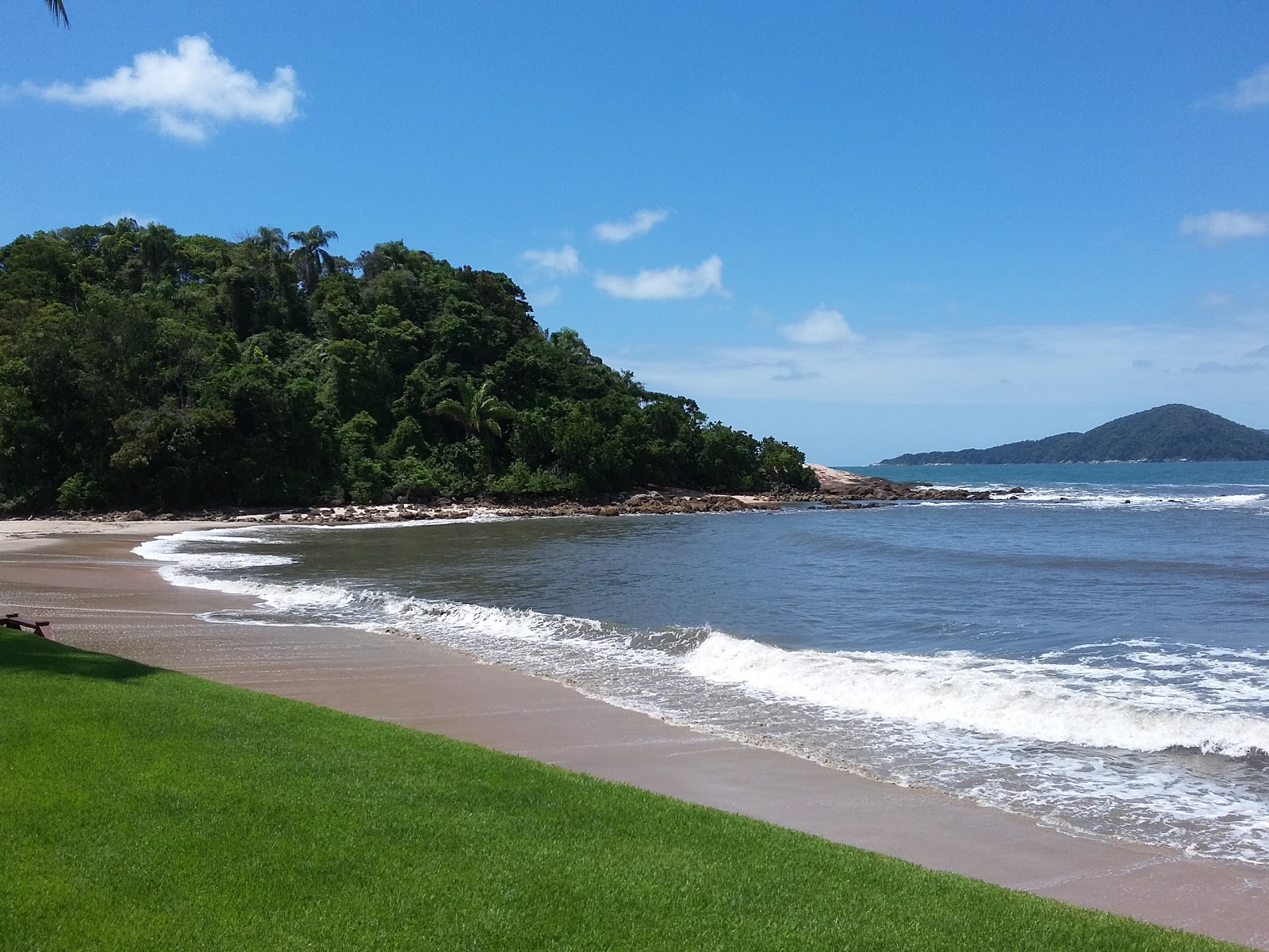 Photo of Conchas Beach with turquoise pure water surface