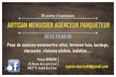 Artisan Menuisier Agenceur Pascal Gendron à Saint-André-des-Eaux