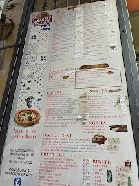 Menu / carte de Pizzeria 400 Gradi à Naples