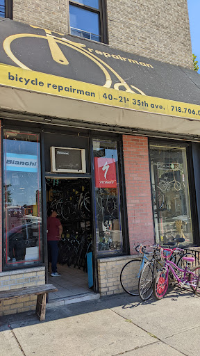 Bicycle Store «Bicycle Repair Man Corporation», reviews and photos, 40-21a 35th Ave, Astoria, NY 11101, USA